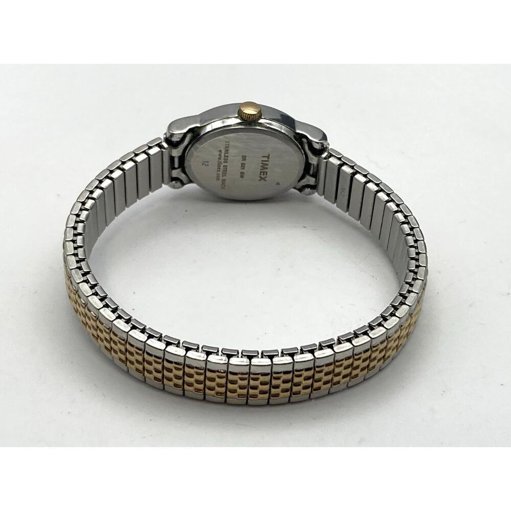 Timex Cavatina Petite Women's Watch 18mm - New Battery - Expandable Band - Picture 8 of 10